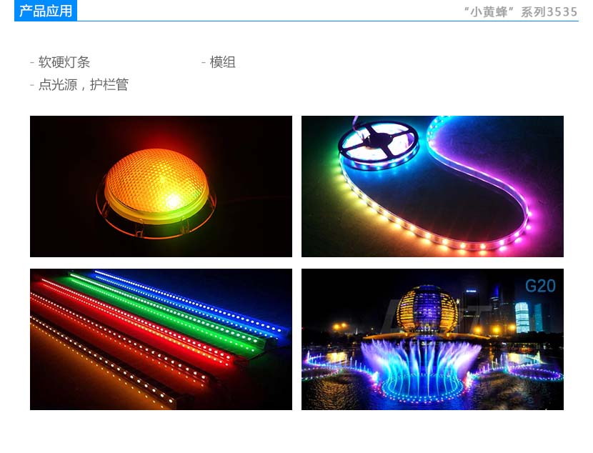 3535RGB LED燈珠應用