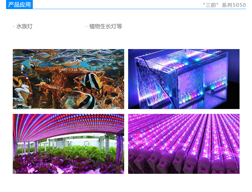三防系列5050RRGB燈珠產品應用